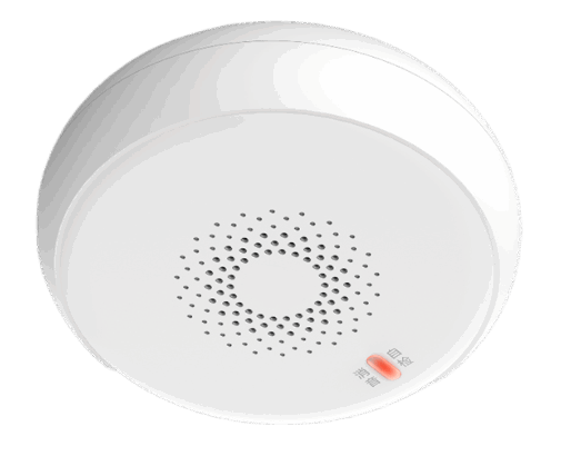關鍵詞:煙霧傳感器;描述:本無線煙霧傳感器采用先進的光學傳感原理，能迅速發現火災初期陰燃時的煙霧，盡早發現火災的發生并通過獨立聲音報警和向網關發送無線信號等方式，及時提醒用戶報警、滅火或逃生，降低或避免損失。廣泛使用于家居、酒店、辦公等場所。